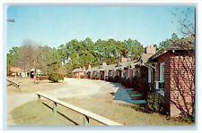 c1950s Side View, Pine Lodge Court Baxley Georgia GA Vintage Postcard picture