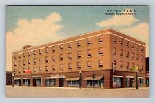 Huron SD-South Dakota, Hotel Tams Hotel, Advertising, Antique Vintage Postcard picture