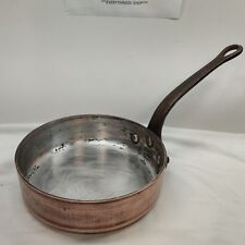 Vintage 8,5 inch Copper Sauce Pan .Made In FRANCE . picture