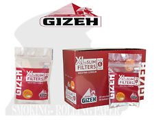 Gizeh Filtri 6mm XL Lunghi In Busta 20 Bustine Da 100 Filtrini picture
