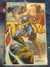 Thor #25 (2020) RTD Variant Signed by J. Scott Campbell NM COA picture