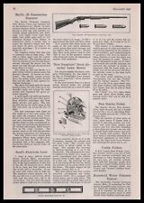1916 Marlin .22 Model 32 Hammerless Repeater Rifle New Haven CT Article Print Ad picture