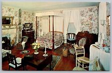 Albany New York Cherry Hill Historic Landmark North Bedroom Chrome Postcard picture
