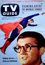 TV Guide 1953 Superman George Reeves V1N26 Burns & Allen Joe DiMaggio VTG COA  picture