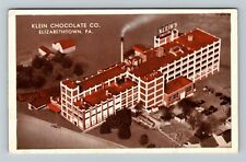 Elizabethtown PA-Pennsylvania, Klein Chocolate Company Vintage Souvenir Postcard picture