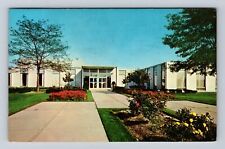 Warren MI-Michigan, City of Warren Municipal Building, Antique Vintage Postcard picture