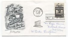 M. Preston Goodfellow Signed FDC First Day Cover Autographed Reporter Signature picture