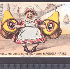 Gilbert & Sullivan HMS Pinafore Buttercup Ship Magnolia Ham Victorian Trade Card picture