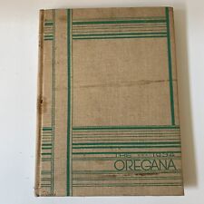 1934 University of Oregon The Oregana Yearbook Eugene OR Bowerman Nike Founder picture