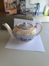 Vintage Lingard Webster  Tunstall Ceramic Teapot Art Deco With A Floral Theme picture
