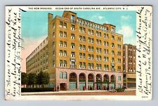 Atlantic City NJ-New Jersey, The New Iroquois, Hotel, Vintage c1927 Postcard picture