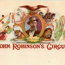 Very Scarce John Robinson's Circus Letterhead c1927 Sam B. Dill, Manager picture