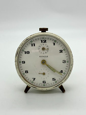 Vintage Cream Art Deco Kienzle Table Alarm Clock, Made In Germany c1930s picture