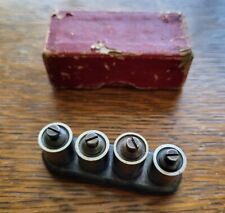 Vintage Starrett No. 494C Toolmaker's Locating Buttons Set Machinist Tool USA picture