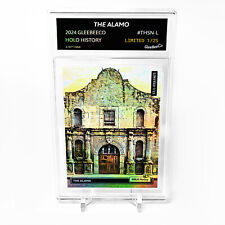 THE ALAMO - BUILT 1718 San Antonio, Texas 2024 GleeBeeCo Holo Card #THSN-L /25 picture