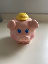 1980 Fisher Price Piggy Bank Quaker Oats Company  picture