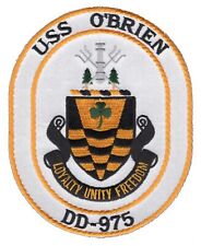 USS O'Brien DD-975 Destroyer Ship Patch picture