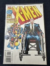 The uncanny x-men comics. Farewell to Xavier And Angel Reborn 1996 picture
