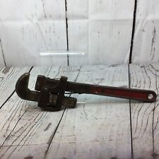 Drop forged Pipe Wrench 14 Indestro 3514 Red Vintage  picture