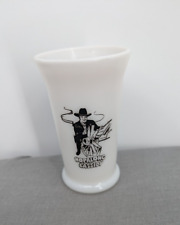Vintage Hopalong Cassidy Vintage Breakfast Milk Glass HOPPY Western Cowboy picture