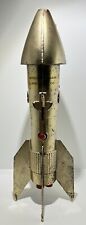 Vintage Astro Mfg Rocket Space Ship Mechanical Coin Bank Berzac Corp picture