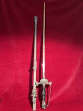 Antique 1800's KNIGHTS OF PYTHIAS Uniform Rank FCB Victorian Ceremonial Sword (Y picture