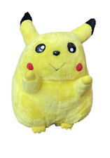 Vtg Pikachu Chunky Plush Pokemon Tomy large 16