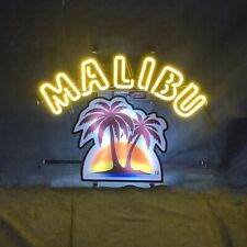 New Malibu Palm Tree HD ViVid Neon Sign 20