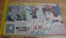 Gary Cooper Sergeant York Betty Grable Seein' Stars Feg Murray 1941 panel 9ae picture