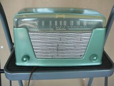 SILVERTONE 1948/1949 MODEL 8005 TUBE RADIO BLUE ICE METALLIC HUMS SEARS BY RCA picture
