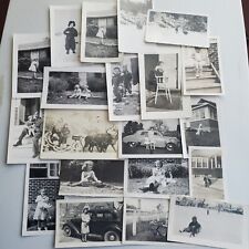 Vintage Photos Lot Of 20  1940s Detroit Michigan Orland Ontario Red Deer People picture