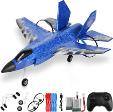 Rc Airplane F35 Foam Rc Glider, 2.4Ghz-6 Axis Gyro Rc Fighter with Led Lights an picture