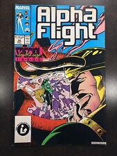 Alpha Flight #50 Marvel Comic 1987 Special Double Size Issue Loki picture