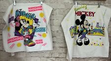 Vintage Disney Mickey Mouse & Minnie Mouse Towels picture