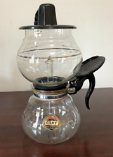 NEW Vintage Cory DRU Glass Vacuum Stove Top Percolator Coffee Pot Maker Brewer picture