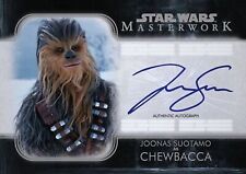 Topps Star Wars Card JOONAS SUOTAMO Authentic Auto as CHEWBACCA SIG Digital Card picture