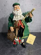 RARE Kurt Adler KSA - Fabriche Irish Santa Musical Figurine 