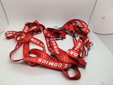 COMIC CON Convention 'Dark Horse Comics Builds Characters' Lanyards LOT picture