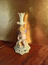 antique porcelain figurine miniature cherub angel putti bud vase 1920s child picture