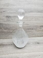 BOHEMIAN HAND CUT CRYSTAL  DECANTER EXCELLENT picture