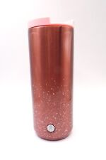 Starbucks Double Wall Stainless Steel Tumbler, Rose Gold - 12.0oz Flip screw lid picture