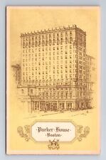Boston MA-Massachusetts, Parker House, Advertisement, Antique, Vintage Postcard picture
