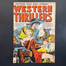 Western Thrillers 52 Fox Feature 1954 GOLDEN AGE comic book Sal Brodsky cover picture