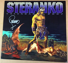 Jim Steranko Fantasy Art Calendar '07 SIGNED Doc Savage Philip Marlowe Valkyrie picture
