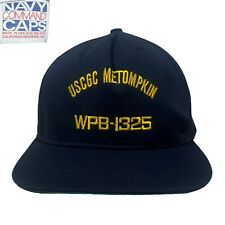 VTG USA Made US Coast Guard Cutter Metompkin WPB-1325 Embroidered Snapback Hat picture