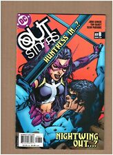 Outsiders #8 DC Comics 2004 Nightwing vs. Huntress VF+ 8.5 picture