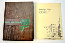 Vintage 1939 Kansas State College Yearbook & Agriculture Commencement Program picture