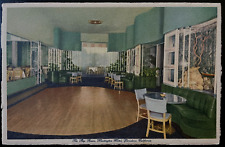 Vintage Postcard 1940's Hotel Huntington, Ship Room, Pasadena, California (CA) picture