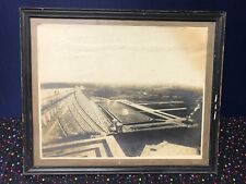 Original Early 1889's Lake Kensico Dam , NY Photo Picture Downstream Face Rare picture