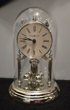 Vintage Howard Miller Marguerite Anniversary Clock 613-136 with Glass Dome picture